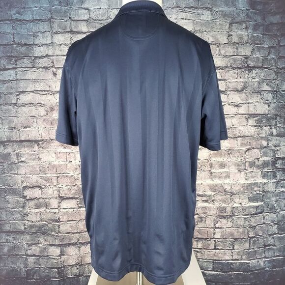 ISAGENIX Navy Polo Medium - Picture 3 of 4